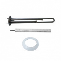 Комплект ТЭН 1,3кВт (1300Вт) RF для водонагревателя Thermex, Garanterm RZB, IF, ID + прокладка + анод, 50047K