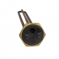 ТЭН 2кВт (2000Вт) RDT, резьбовой 42мм для Ariston, De Luxe, Real, Thermex, под анод М6, 20220 ТЭН 2кВт (2000Вт) RDT, резьбовой 42мм для Ariston, De Luxe, Real, Thermex, под анод М6, 20220