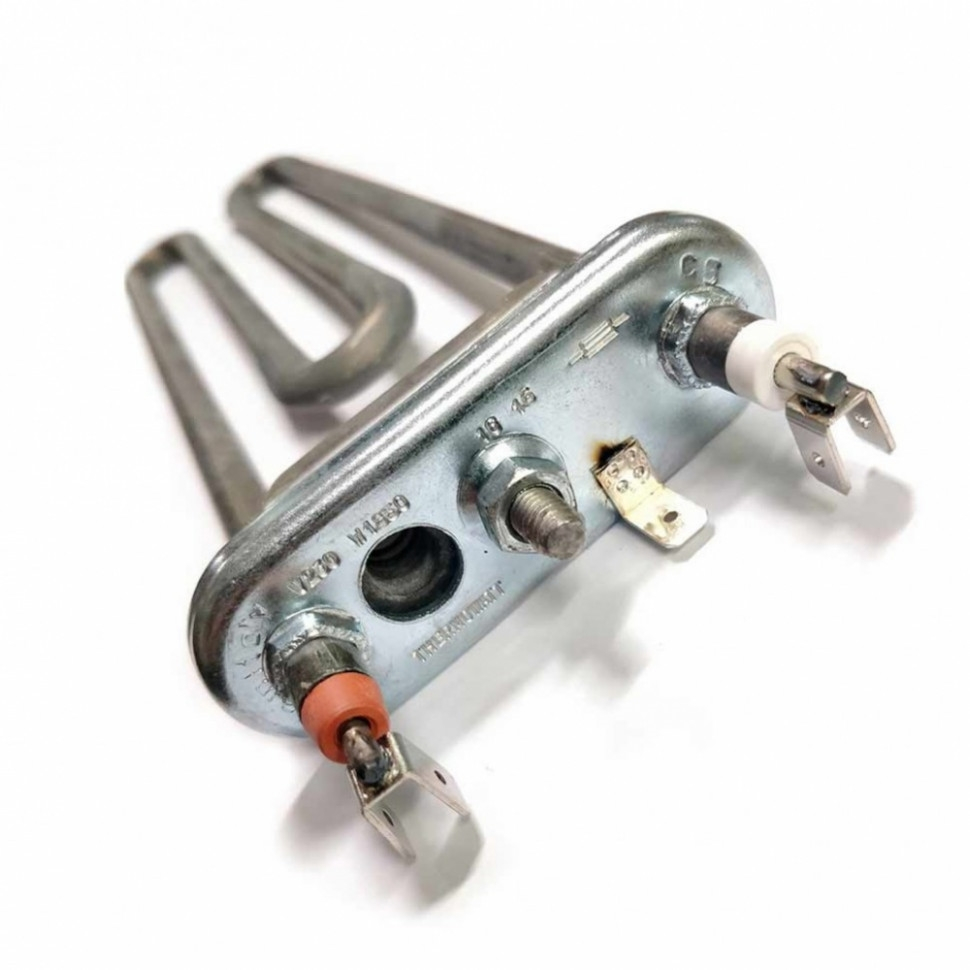 ТЭН 1850W для стиральной машины Ariston, Indesit с отверстием под датчик L236мм, C00385149 ТЭН 1850W для стиральной машины Ariston, Indesit с отверстием под датчик L236мм, C00385149