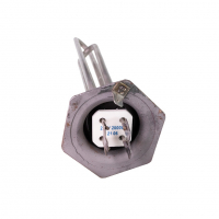 ТЭН для масляного радиатора (батареи) 2 кВт (800+1200), черн, D42, клеммы под разъем, G1 1/4", L325мм, 220V, Р20М ТЭН для масляного радиатора (батареи) 2 кВт (800+1200), черн, D42, клеммы под разъем, G1 1/4", L325мм, 220V, Р20М