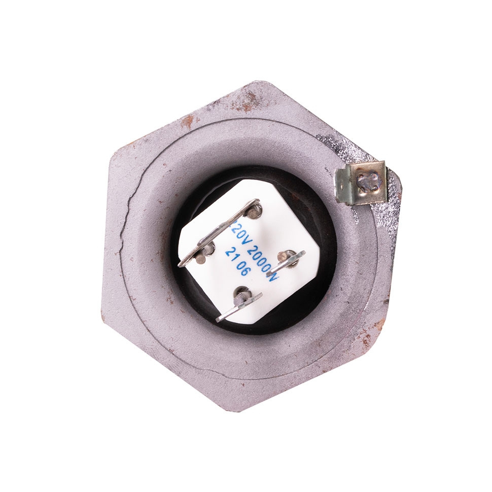 ТЭН для масляного радиатора (батареи) 2 кВт (800+1200), черн, D42, клеммы под разъем, G1 1/4", L325мм, 220V, Р20М ТЭН для масляного радиатора (батареи) 2 кВт (800+1200), черн, D42, клеммы под разъем, G1 1/4", L325мм, 220V, Р20М