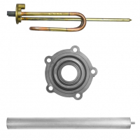 Комплект ТЭН 1,5 кВт (1500 Вт) RCF для водонагревателя Thermex ES, ER + прокладка + анод, 66461F2