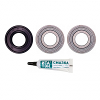 Ремкомплект для стиральных машин Zanussi сальник + подшипники 2 шт + смазка, 11100048 Ремкомплект для стиральных машин Zanussi сальник + подшипники 2 шт + смазка, 11100048