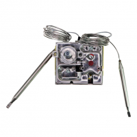 Термостат регулируемый защитный для водонагревателя Ariston, Thermex 150, 200, 300л 16А/20A до 70°С/90°С два капилляра, трехфазный, 100390 Термостат регулируемый защитный для водонагревателя Ariston, Thermex 150, 200, 300л 16А/20A до 70°С/90°С два капилляра, трехфазный, 100390