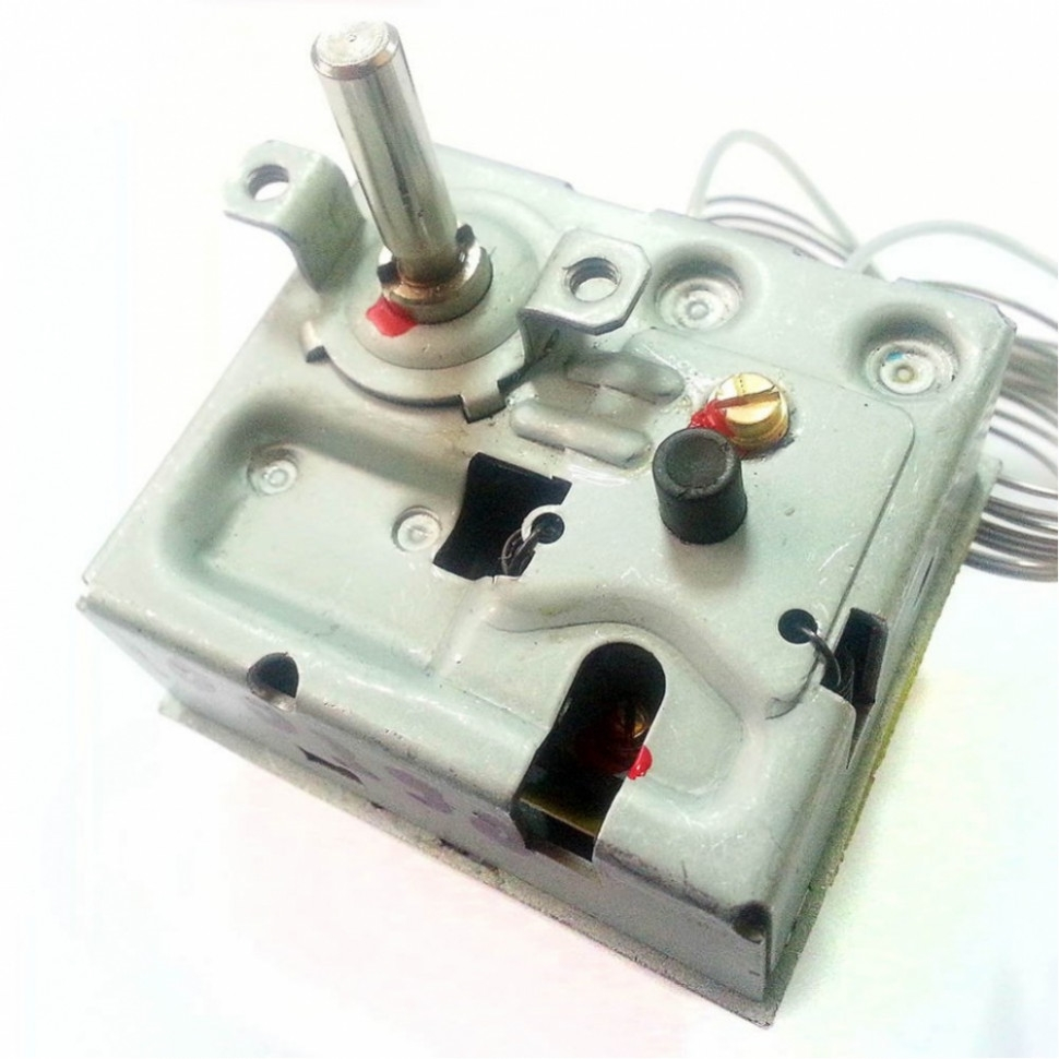 Термостат регулируемый защитный для водонагревателя Ariston, Thermex 150, 200, 300л 16А/20A до 70°С/90°С два капилляра, трехфазный, 100390 Термостат регулируемый защитный для водонагревателя Ariston, Thermex 150, 200, 300л 16А/20A до 70°С/90°С два капилляра, трехфазный, 100390