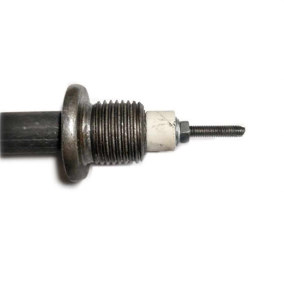 ТЭН для нагрева воды 2кВт, L185мм 45А 13/2,0р 220 R30 ф2 ш1/2, черный металл, 01.202