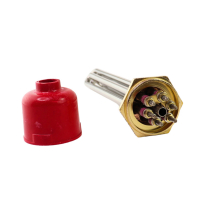 БЛОК-ТЭН RDT, 3000Вт(1000x3), ИТАТЭН, нерж, G1 1/4", L255мм, 220/380В, 69030
