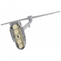 Верхний разбрызгиватель (импеллер, лопасть) для посудомоечной машины Bosch, Siemens, Neff, с заливной трубкой и креплением, Ex11012631 Верхний разбрызгиватель (импеллер, лопасть) для посудомоечной машины Bosch, Siemens, Neff, с заливной трубкой и креплением, Ex11012631