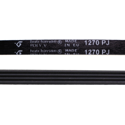 Набор 2 шт Приводной ремень барабана стиральной машины Ariston, Indesit, Samsung, Hutchinson 1270 J4, KMJ485