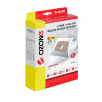 Мешки-пылесборники для пылесосов Boreal, Privileg, Quelle синтетические, 5 шт + микрофильтр, Ozone, M-12NZ