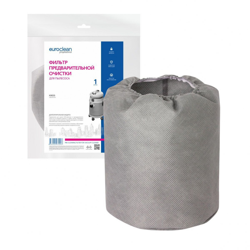 Фильтр предварительной очистки для пылесосов Kress, Euroclean, FPC-114NZ