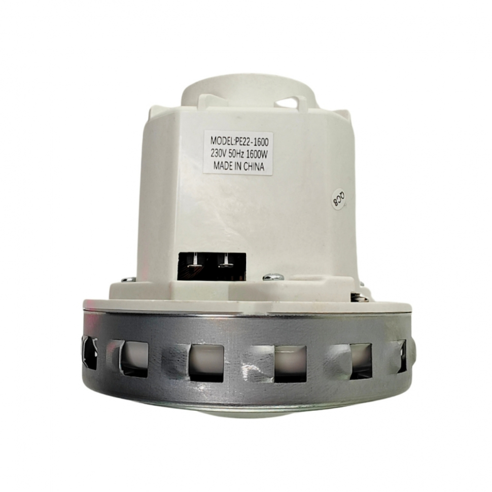 Двигатель для моющих пылесосов Bosch, Karcher, 1600W, D130мм, d95мм, H128мм, h42мм, клеммы вместе, 230V (VAC039UN), v1165