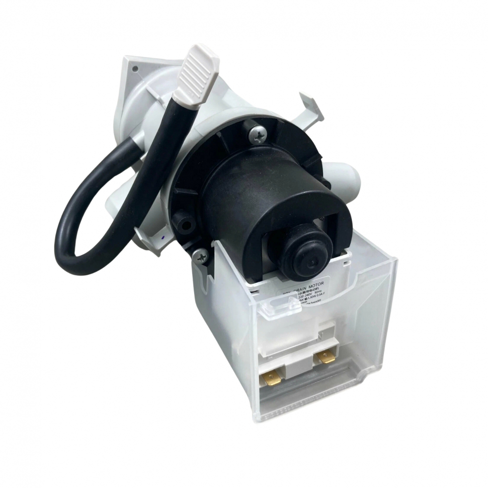 Сливной насос (помпа) для стиральной машины LG Direct Drive, 30W, 3 винта, с улиткой в сборе, 5859EN1004B, P594