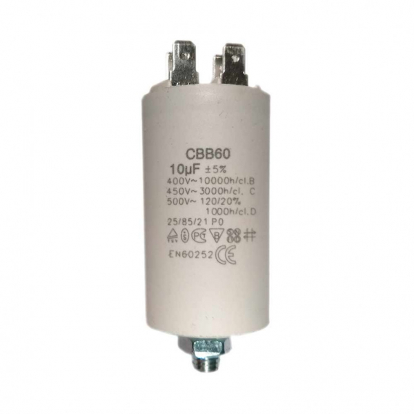 Набор 4 шт Конденсатор для LG, Samsung, Ariston, СВВ60 10мкФ, 450V, KMх60100
