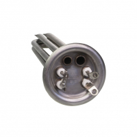 ТЭН 2кВт (2000Вт) RF для водонагревателя Thermex, Garanterm, Electrolux EWH, под анод М4, клеммы под винт, нерж AISI 316L, 20115