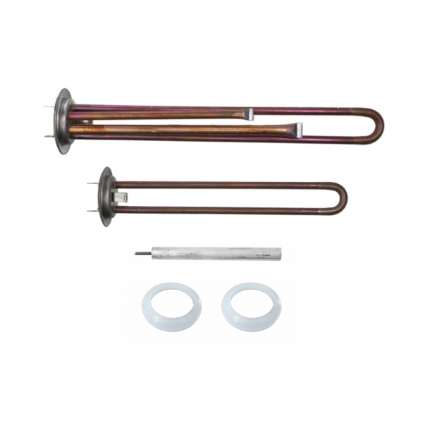 Комплект для водонагревателя Thermex (ТЭНы RF 700Вт/1300Вт+анод М4+прокладка 2шт), медь, 900 039, 30567