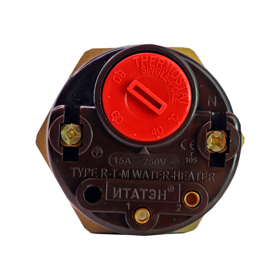 Комплект ТЭН с терморегулятором 2,5 кВт (2500 Вт) RDT для нагрева воды, Ariston, Р50303