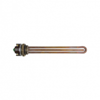 Комплект ТЭН 3 кВт (3000 Вт) RDT резьбовой 42 мм для нагрева воды Аристон + терморегулятор + прокладка, R50304