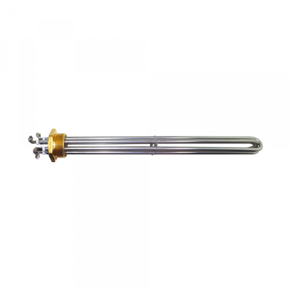БЛОК-ТЭН RDT 6000W(2000x3) из нержавеющей стали, D48, G1 1/2"(М48х2), L430мм, 220V для Protherm, 482430