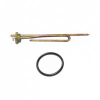 Комплект ТЭН 2кВт (2000Вт) RCT, резьбовой 42мм для Bosch, Real, Gorenje, трубка под термостат D10 + прокладка, 182338K