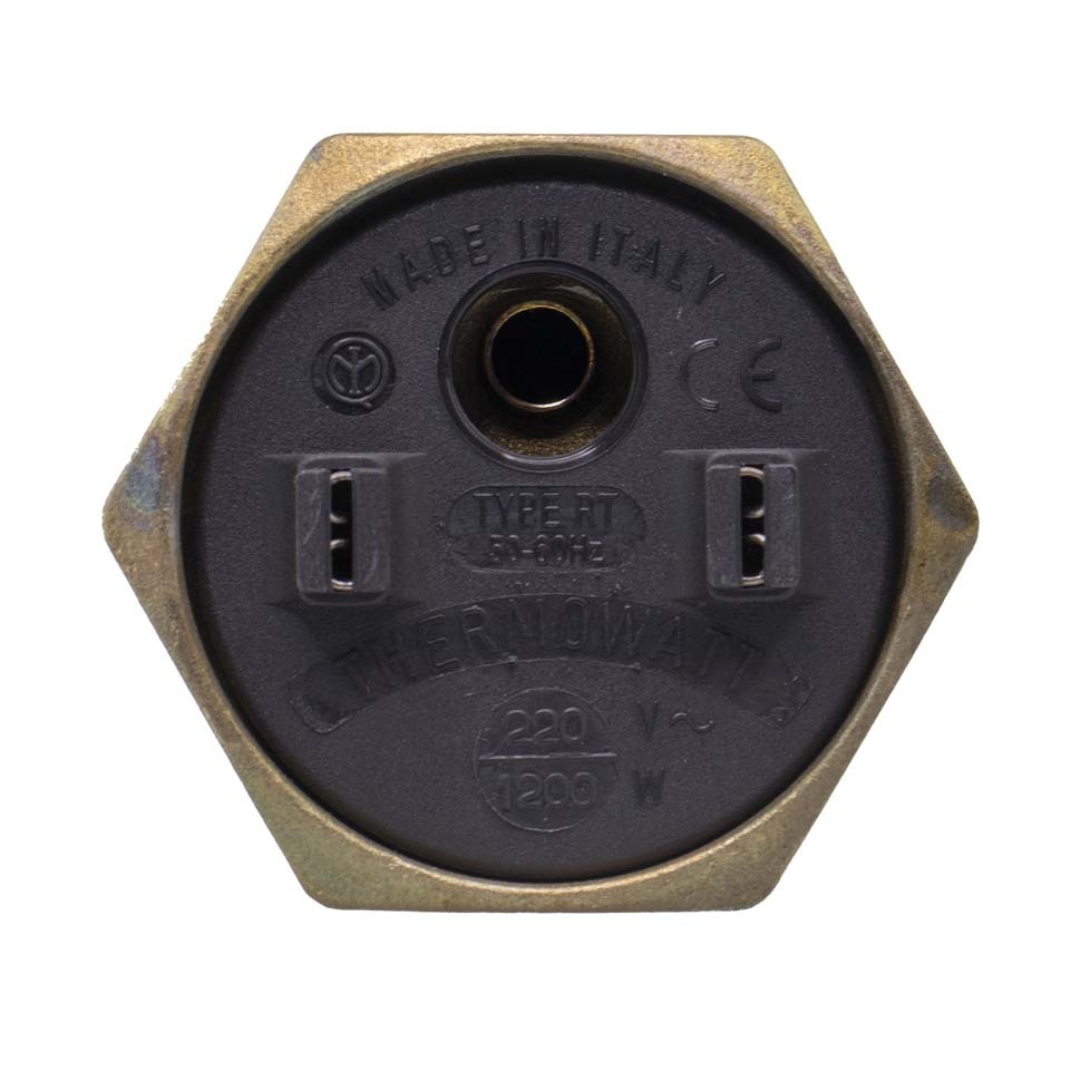 ТЭН для чугунной батареи отопления (радиатора) 1,2 кВт, медь, D42, G1 1/4", L280мм, 220V, TW, 3400067 ТЭН для чугунной батареи отопления (радиатора) 1,2 кВт, медь, D42, G1 1/4", L280мм, 220V, TW, 3400067
