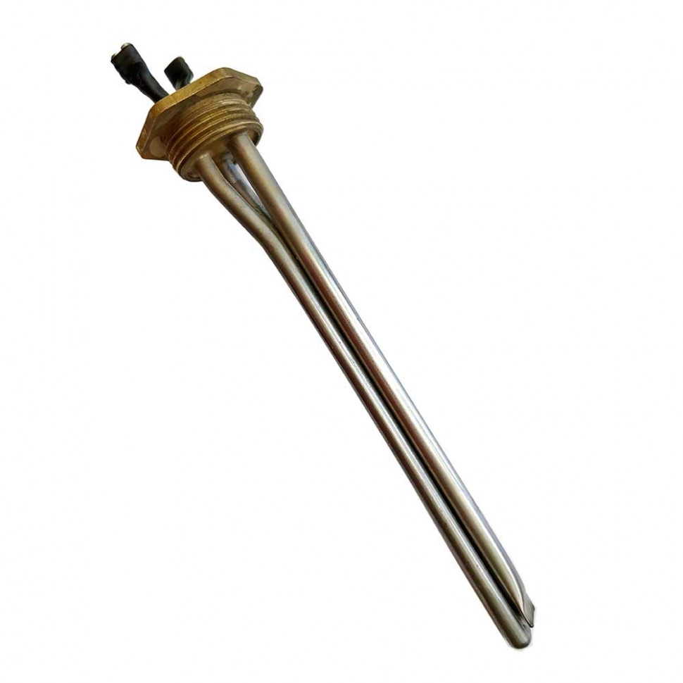 ТЭН для алюминиевого радиатора (батареи отопления) 300 Вт, левая резьба, нерж, D33, G1", L200мм, 220V, Р03Л ТЭН для алюминиевого радиатора (батареи отопления) 300 Вт, левая резьба, нерж, D33, G1", L200мм, 220V, Р03Л