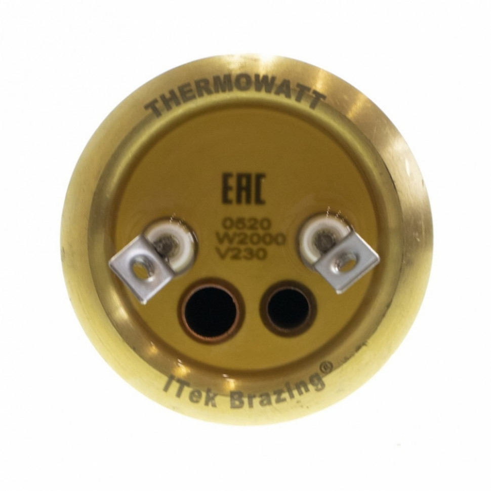 ТЭН 2кВт (2000Вт) RF для водонагревателя ATT, Polaris, под анод М6, контакты под винт, 50065