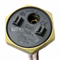 ТЭН для чугунной батареи отопления (радиатора) 2 кВт, медь, D42, G1 1/4", L280мм, 220V, TW, 3400069