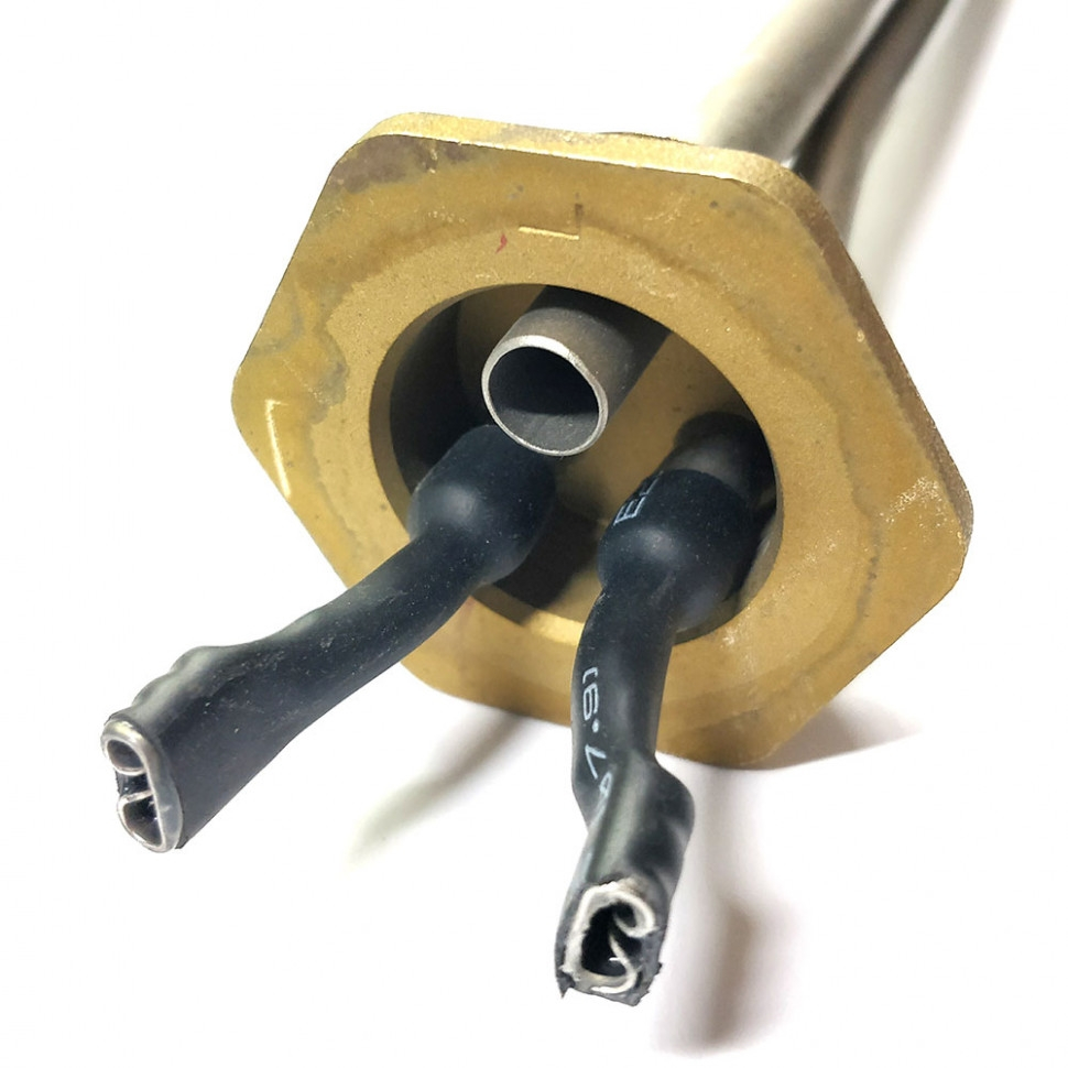 ТЭН для алюминиевого радиатора (батареи отопления) 1,2 кВт, левая резьба, нерж, D33, G1", L390мм, 220V, Р12Л ТЭН для алюминиевого радиатора (батареи отопления) 1,2 кВт, левая резьба, нерж, D33, G1", L390мм, 220V, Р12Л