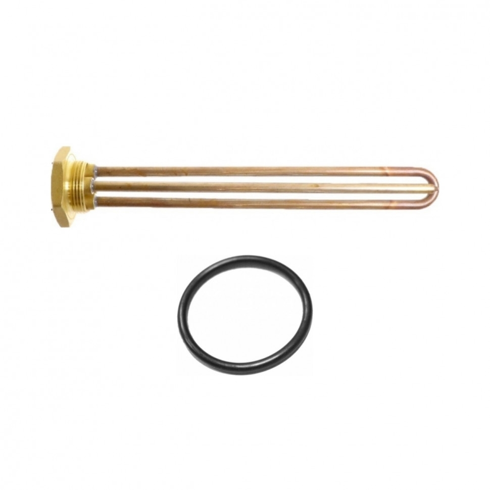 Комплект ТЭН 1,5 кВт (1500 Вт) RDT, резьбовой 42 мм для Ariston, De Luxe, Real, Thermex + прокладка, 2106K2 Комплект ТЭН 1,5 кВт (1500 Вт) RDT, резьбовой 42 мм для Ariston, De Luxe, Real, Thermex + прокладка, 2106K2