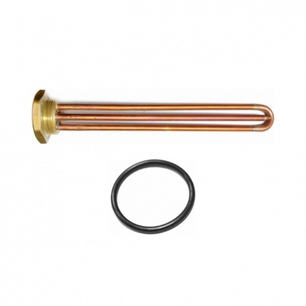 Комплект ТЭН 1,5кВт (1500Вт) RDT, резьбовой 42мм для Ariston, De Luxe, Real, Thermex, под анод М6 + прокладка, 30291K2