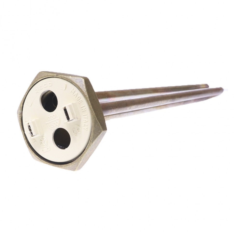 ТЭН 1,5 кВт (1500 Вт) RDT, резьбовой 42 мм для Ariston, De Luxe, Real, Thermex, 182200, R182222