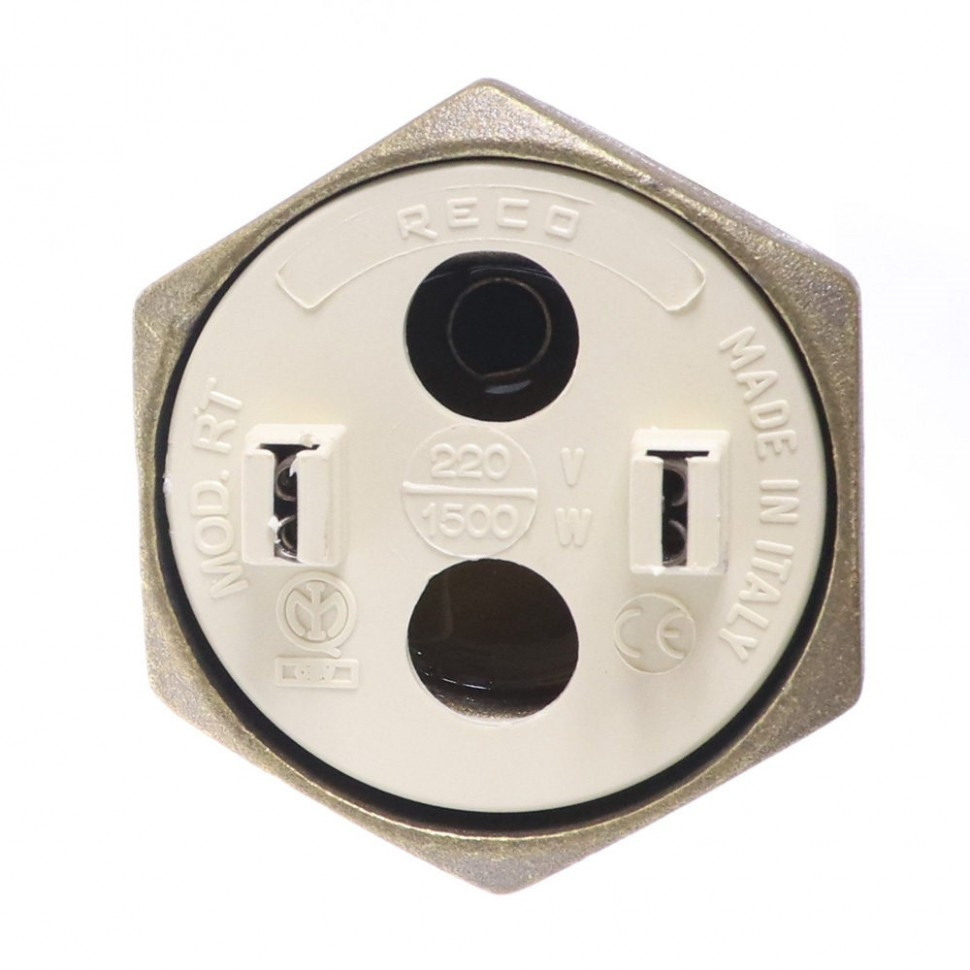ТЭН 1,5 кВт (1500 Вт) RDT, резьбовой 42 мм для Ariston, De Luxe, Real, Thermex, 182200, R182222