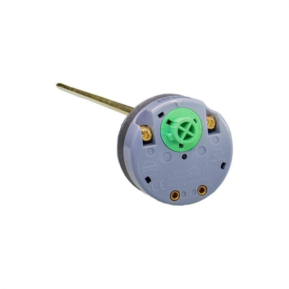 Термостат стержневой для водонагревателя Thermex, Ariston, Polaris, DEXP 20A до 70°С с термозащитой на 83°С, 181314(3168028)