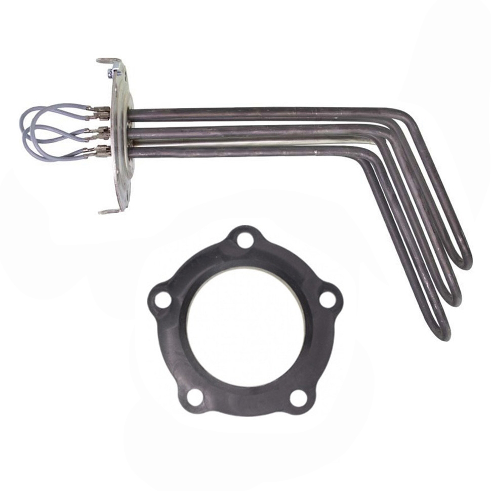 Комплект ТЭН 3кВт (3000Вт) для водонагревателя Ariston SI T 150-300л + прокладка, 816092K